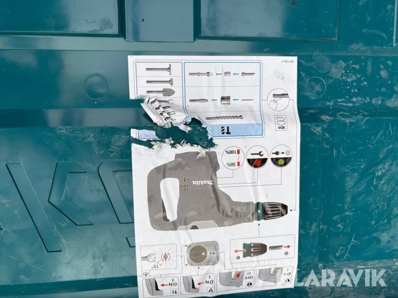 Billede 10 - Borehammer Makita HR4013C AVT med støvudskiller sæt