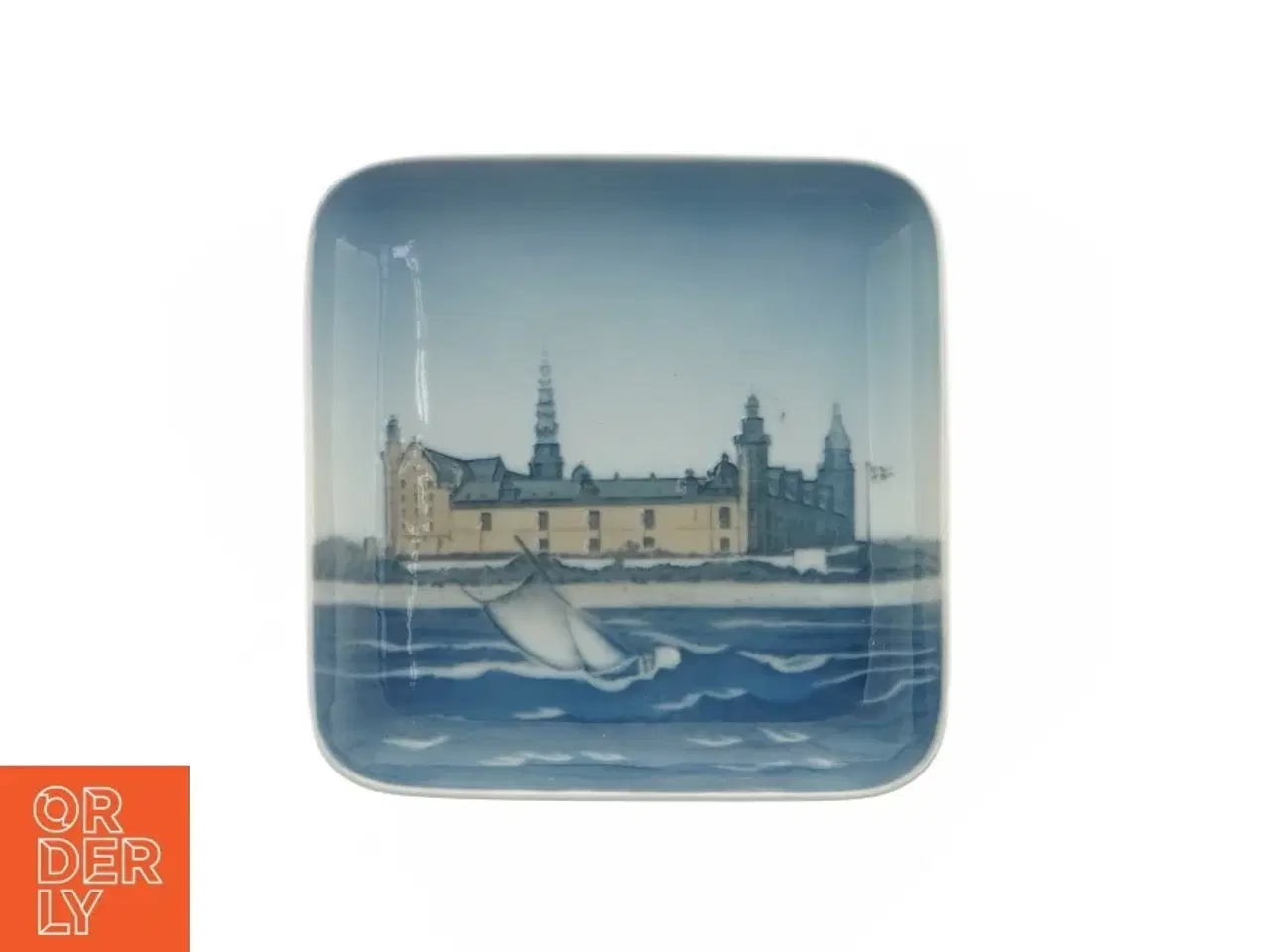 Billede 1 - Platte / Asiet nr 538/455, Kronborg, 12.5x12.5cm, 1 sortering, B&G fra B&G (str. 12,4 x 12,5 x 1,8 cm)