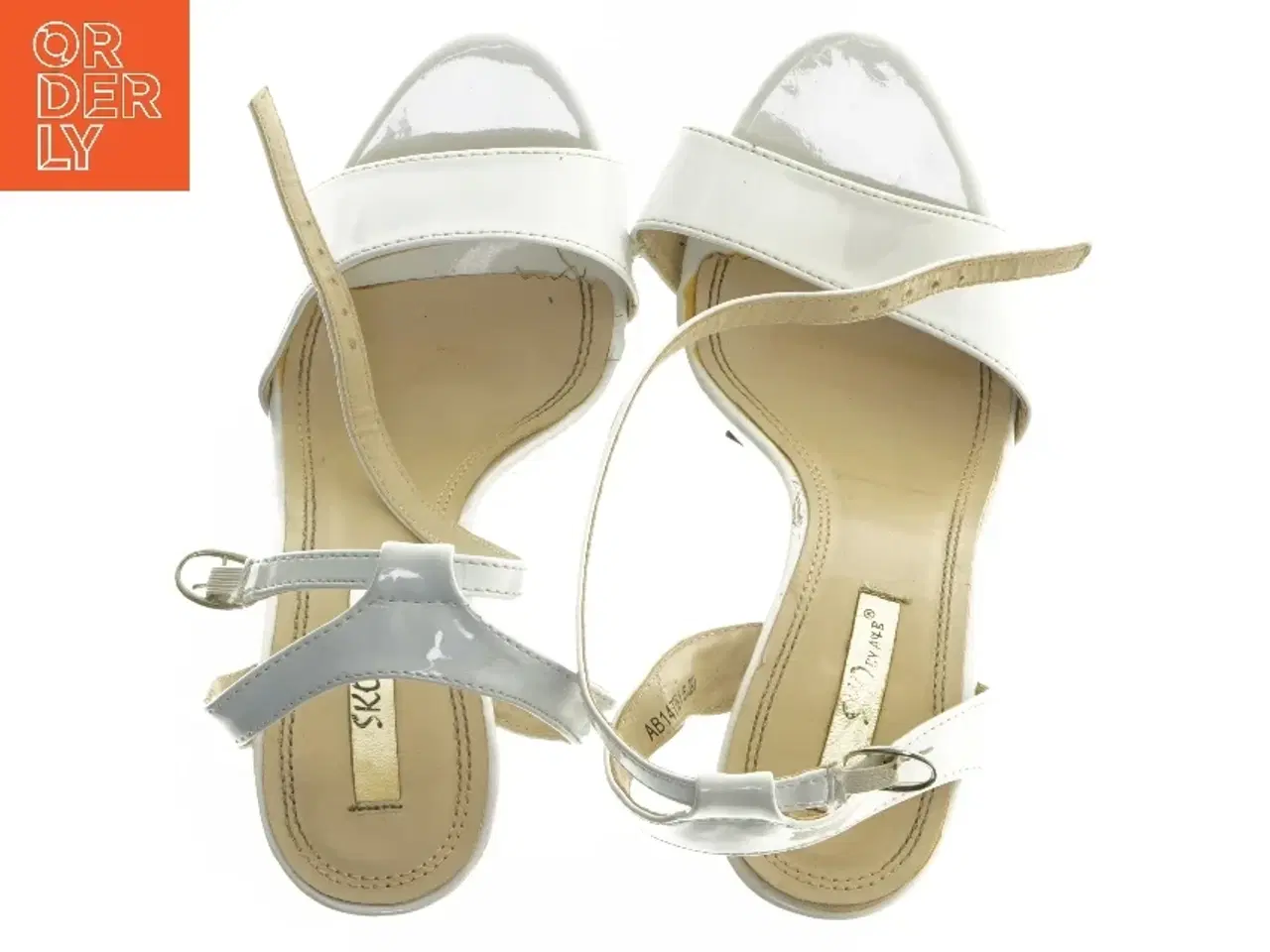 Billede 5 - Høje hæle med platform (str. 39 )