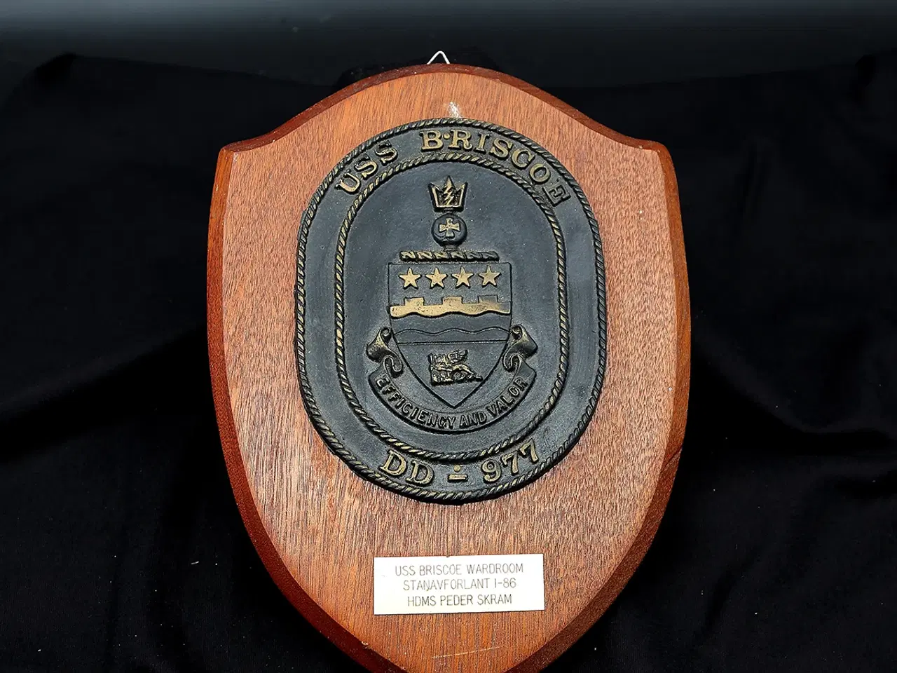 Billede 1 - USS Briscoe DD-977 – amerikansk flåde-våbenskjold