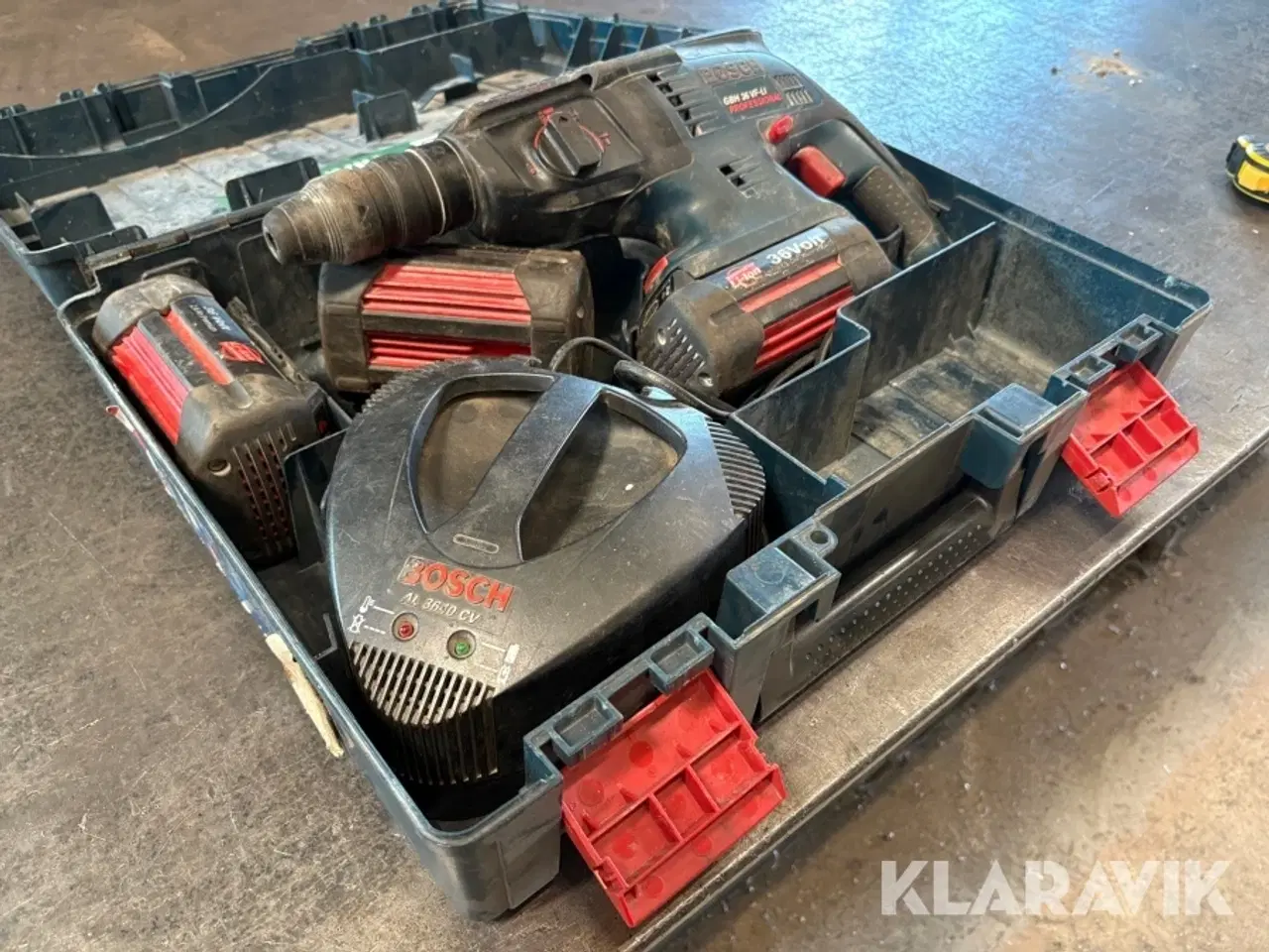 Billede 2 - Borehammer med batteri & lader Bosch