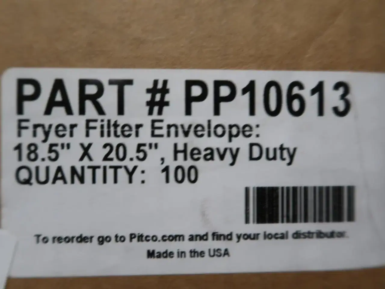 Billede 2 - 200 stk. Filter til friture