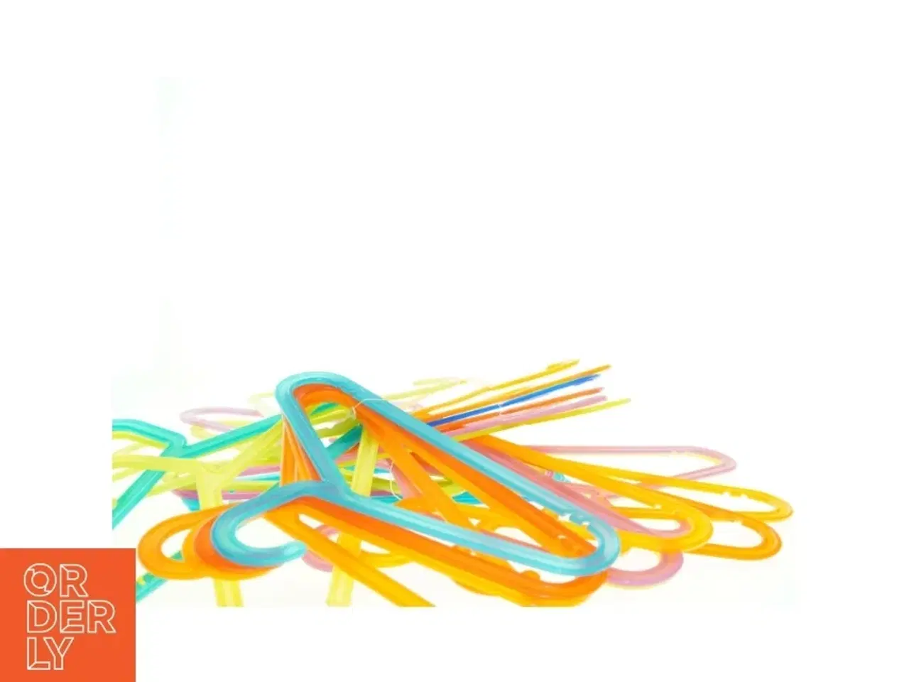 Billede 2 - Farverige plastbøjler (str. 33 x 20 cm)