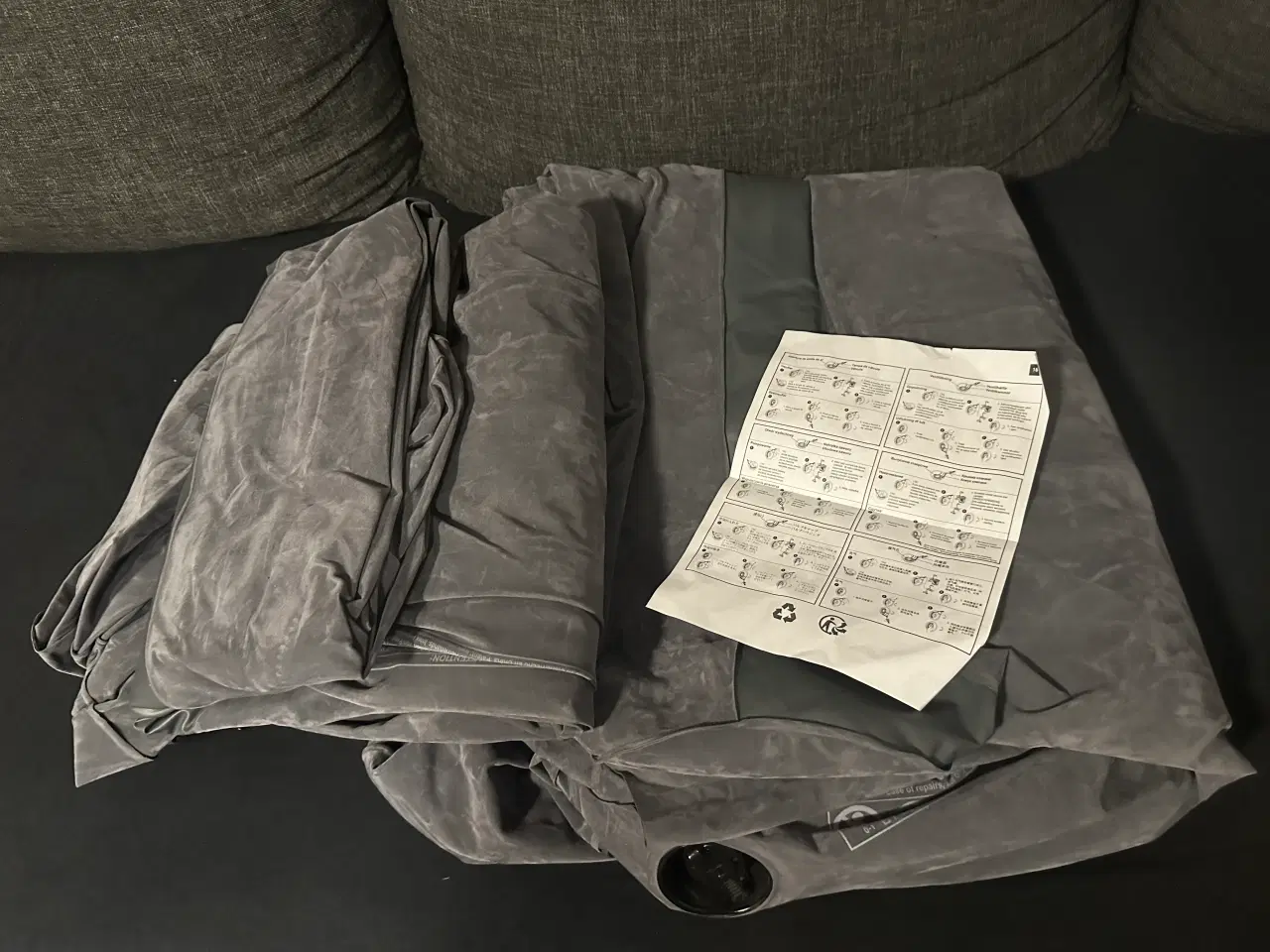 Billede 2 - Oppustelig Sengelænestol - Intex HELT NY