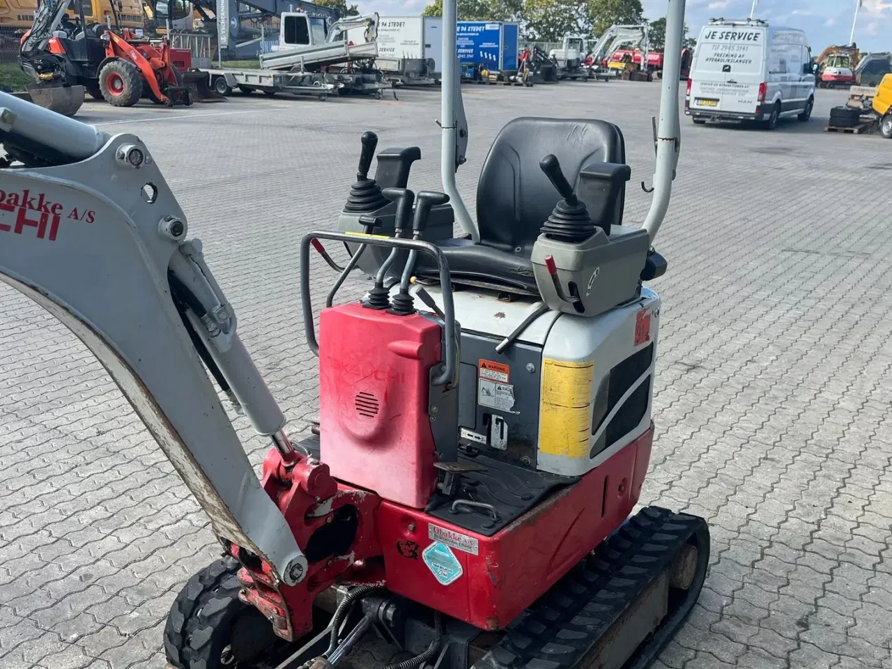 Billede 7 - Takeuchi TB210R Tilt fæste med halvautomatisk s30/150