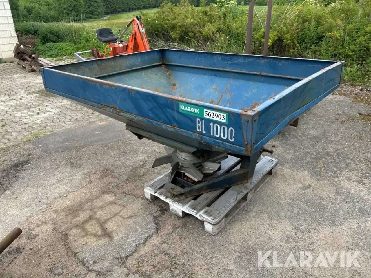 Billede 1 - Gødningsspreder Bøgballe BL1000