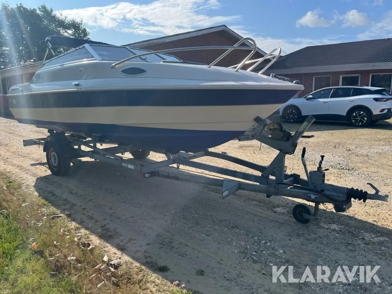 Billede 3 - Båd med trailer Grew 19