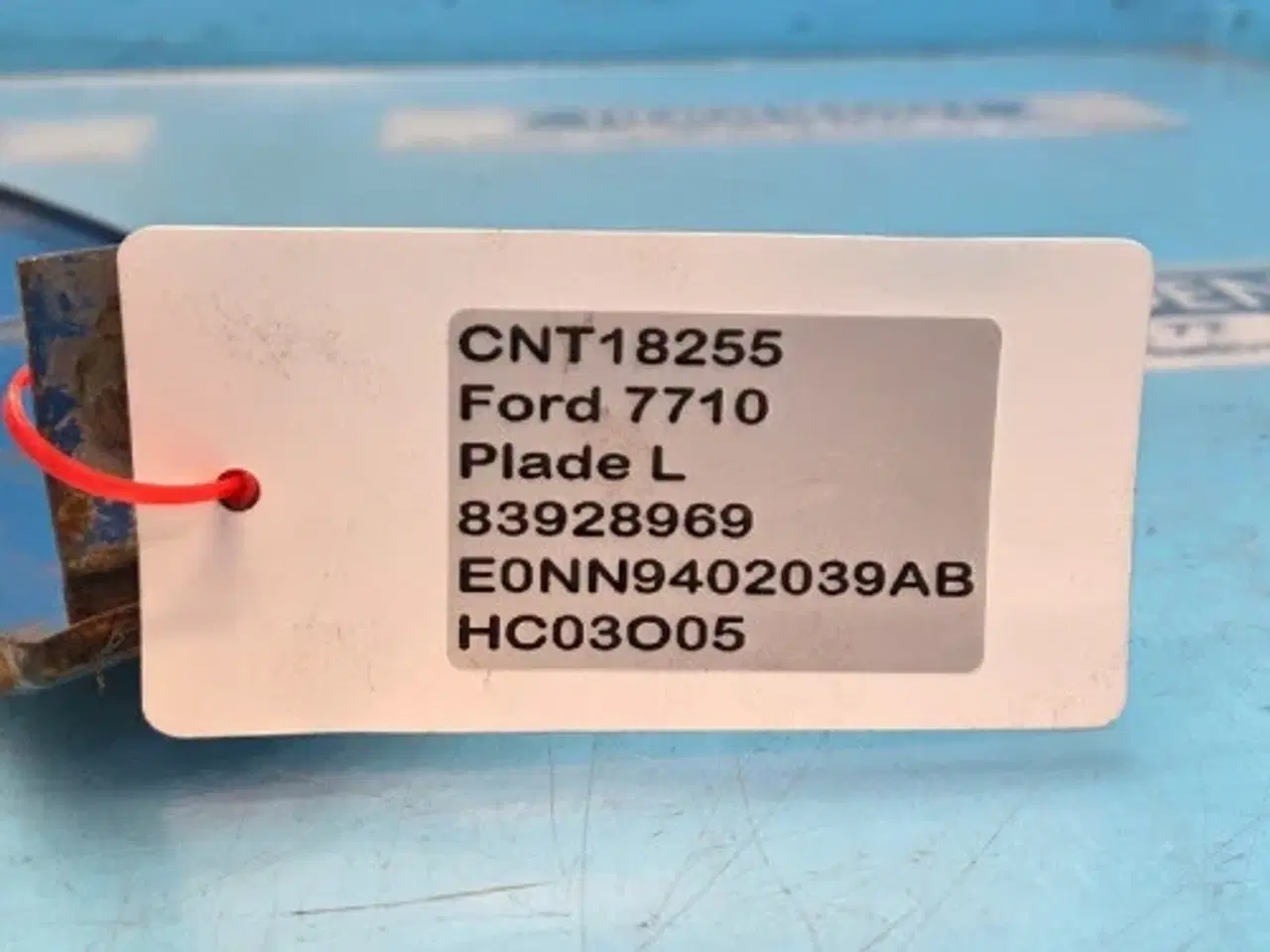 Billede 13 - Ford 7710 Plade L.  E0NN9402039AB