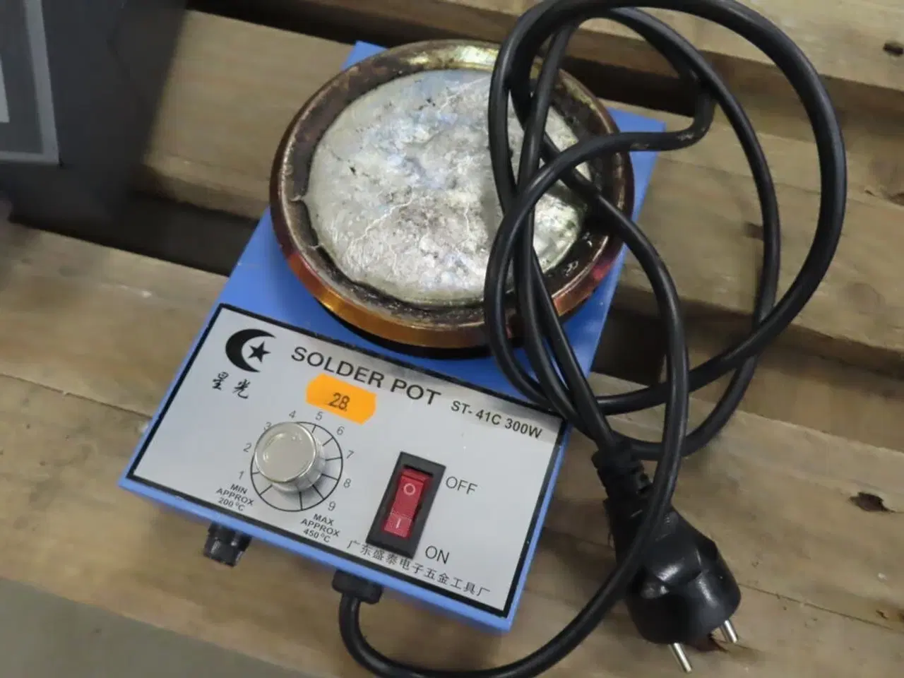 Billede 1 - Smeltegryde til Lodning SOLDER POT