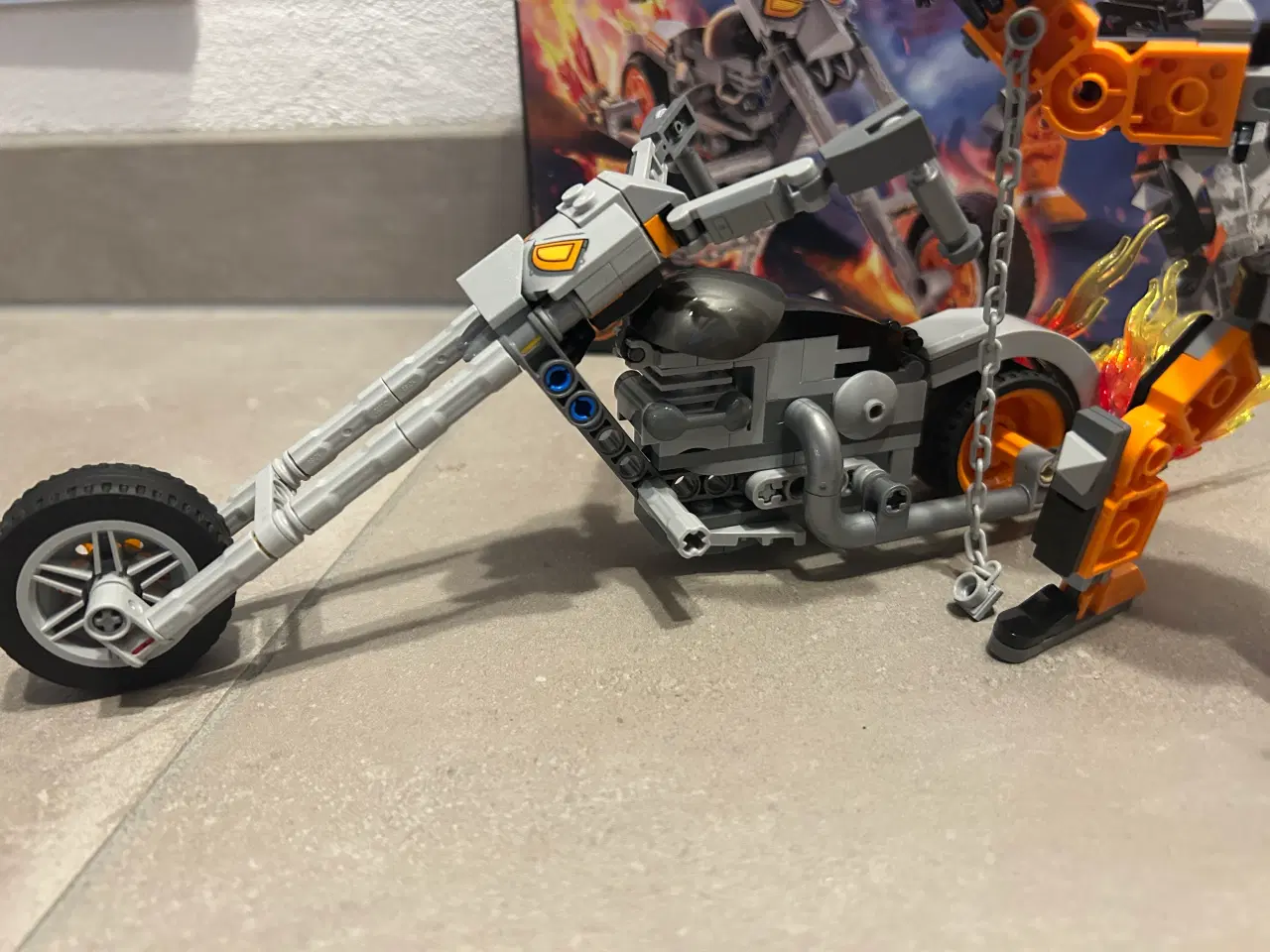 Billede 3 - Ghost Riders kamprobot og motorcykel 76245