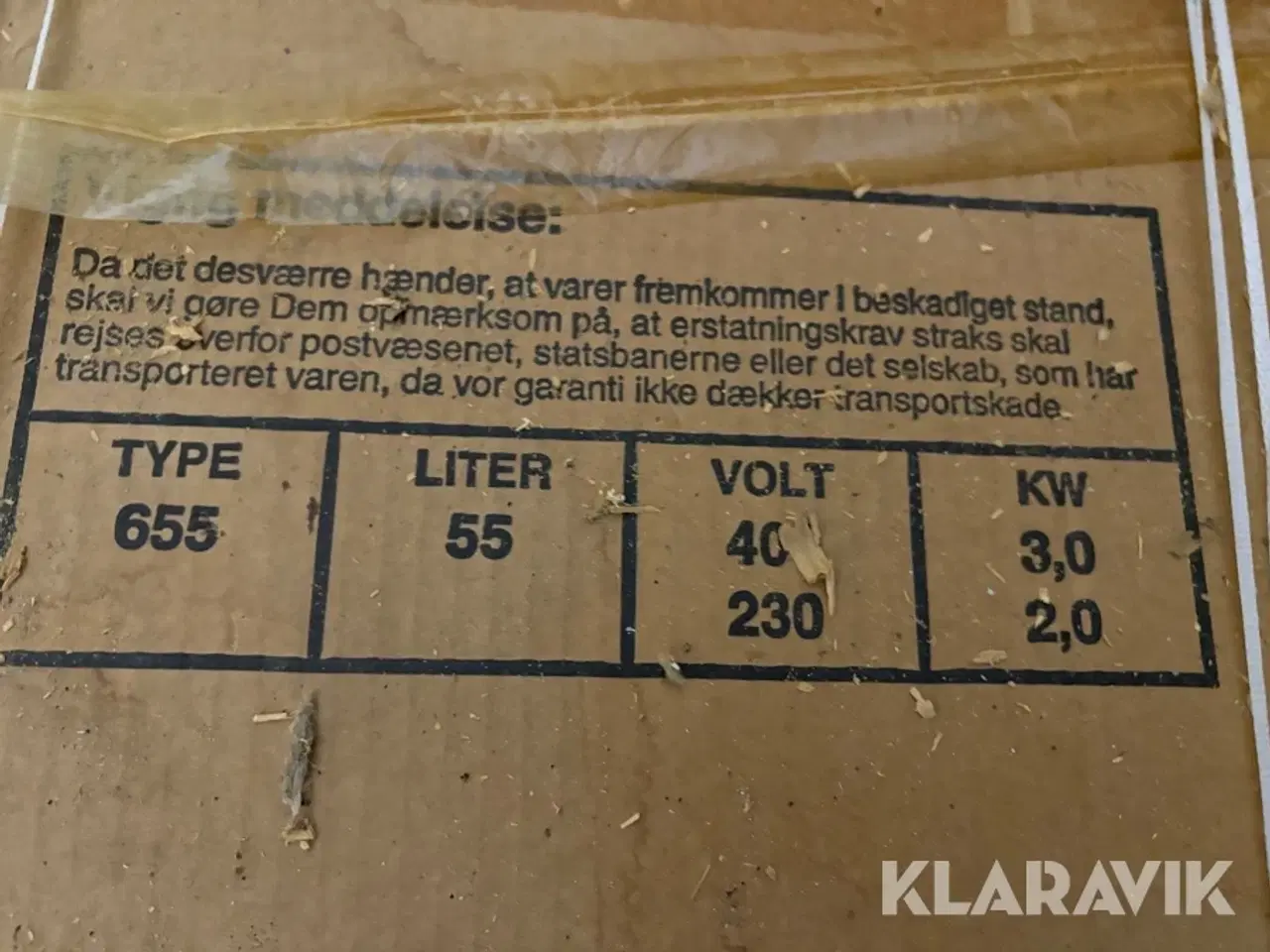 Billede 5 - Vandvarmer Metro 655