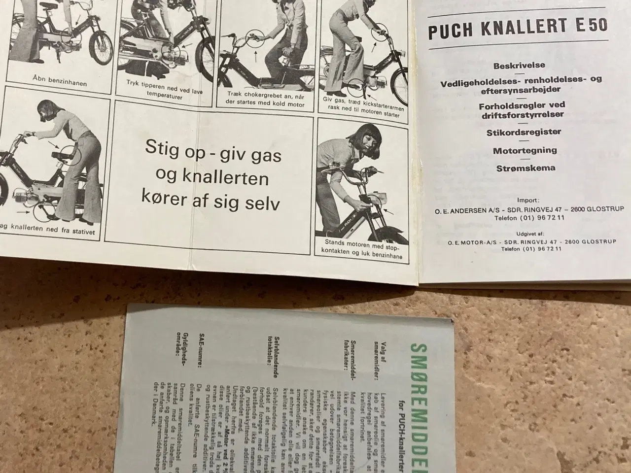 Billede 2 - Puch Maxi instruktionsbog