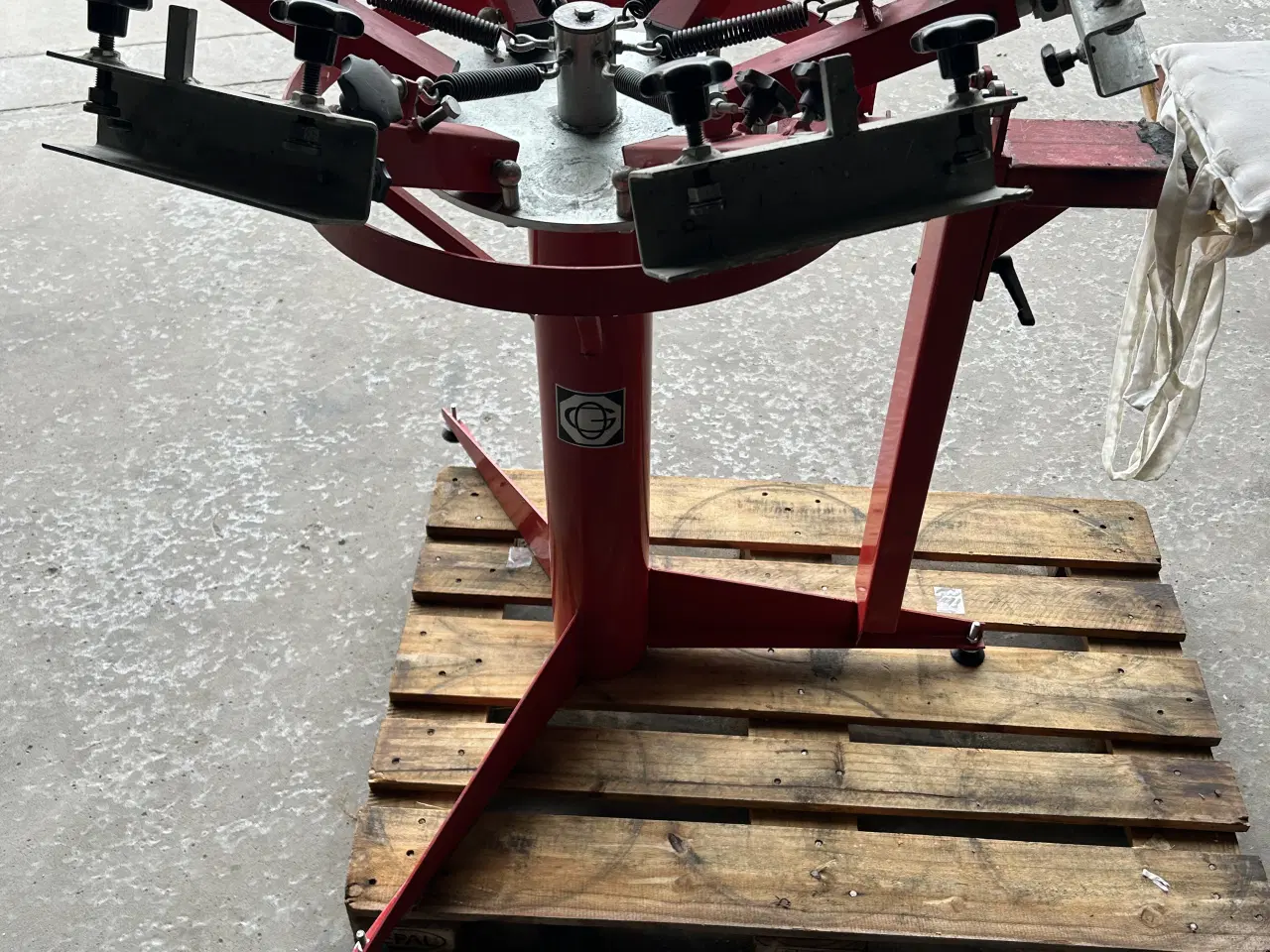 Billede 1 - Trykkarussel sælges 