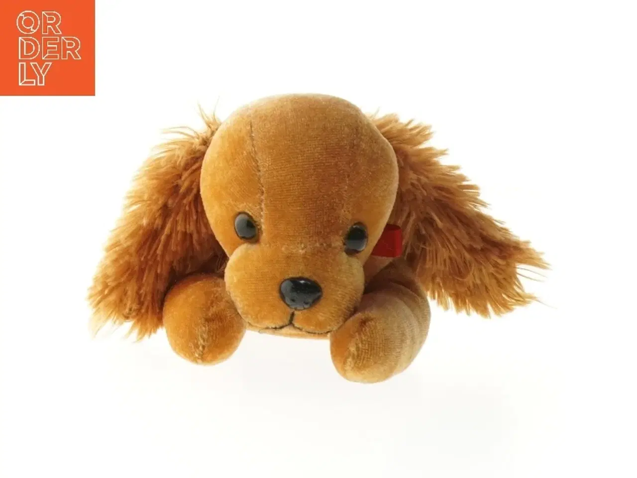 Billede 1 - Brunt plysdyr, hund (str. 26 cm)