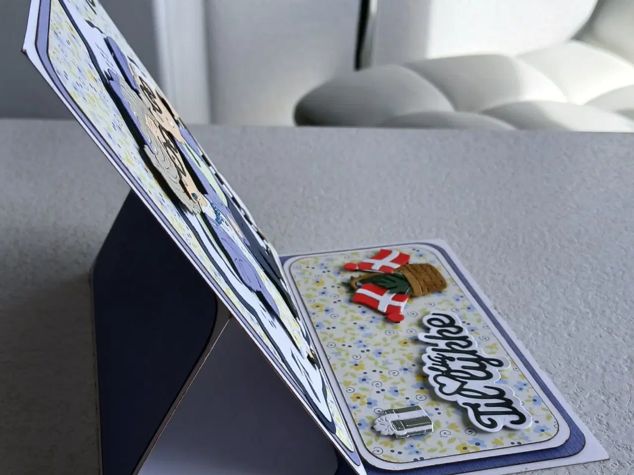 Billede 3 - Jernbryllupsdags kort – 70 år sælges