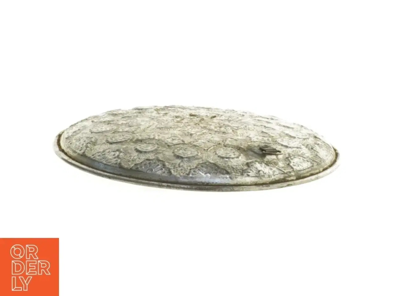 Billede 3 - Dekorativ metalfad (str. Ø 20 cm)