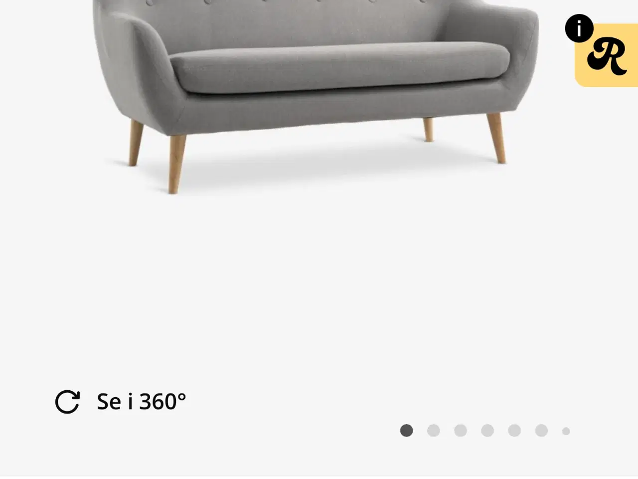 Billede 2 - 2,5 Pers Sofa inkl gratis sofabord