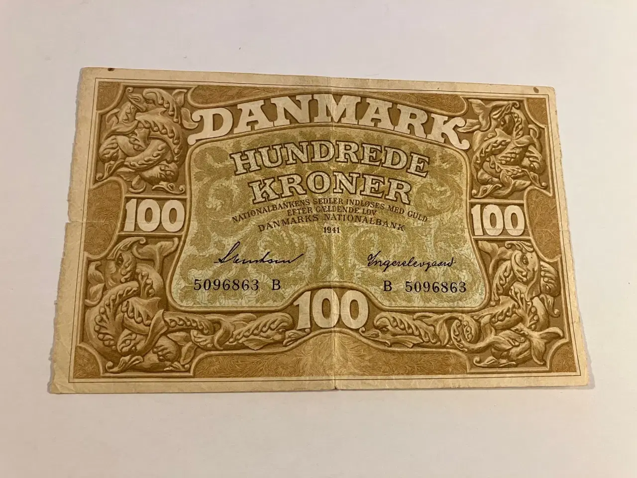 Billede 1 - 100 Kroner 1941 B