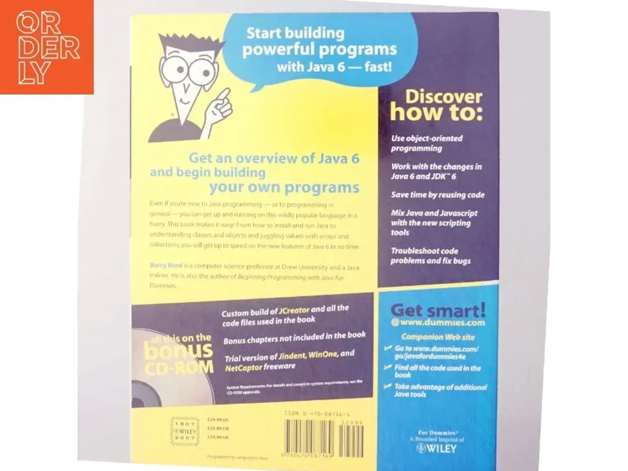 Billede 3 - Java for Dummies, 4th Edition fra Wiley