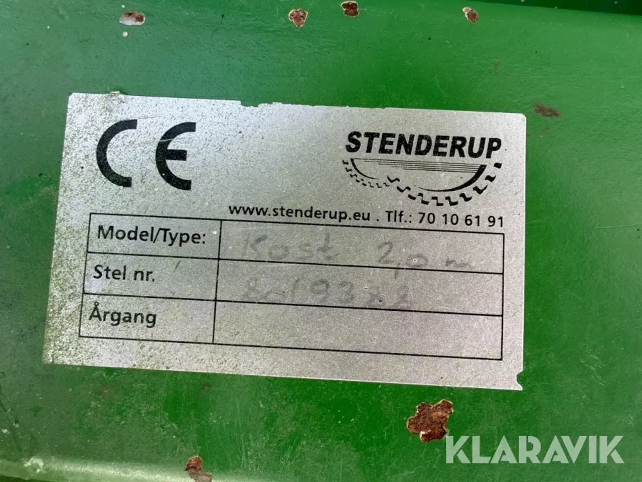 Billede 5 - Kost Stenderup 2 meter