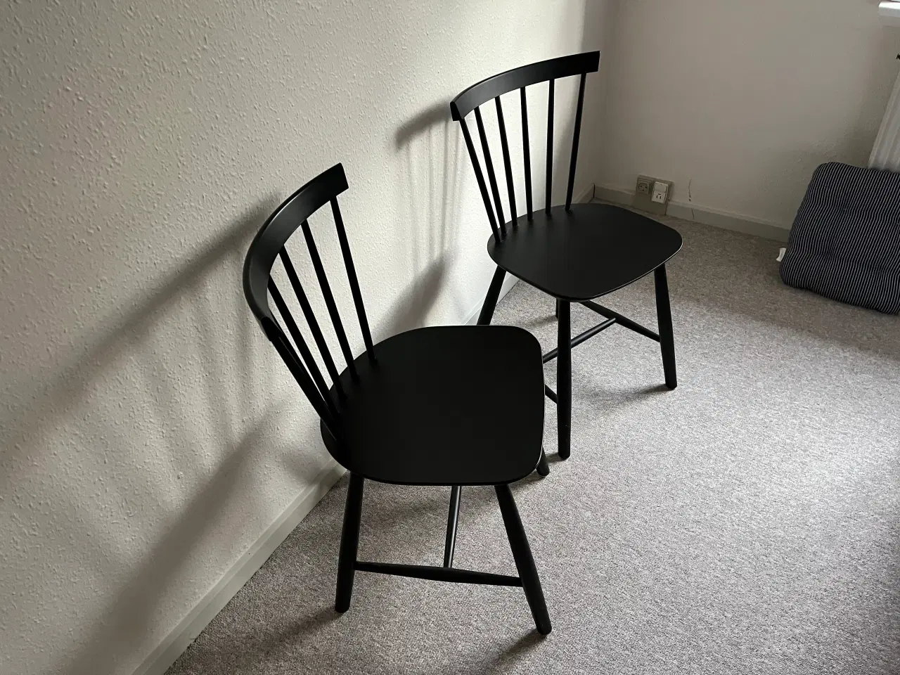 Billede 3 - FDB J46 2 stk. Farve Jet-Black.