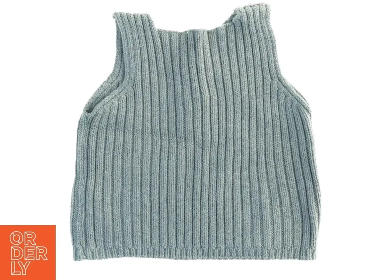 Billede 3 - Strikket vest (str. 30 x 27 cm)