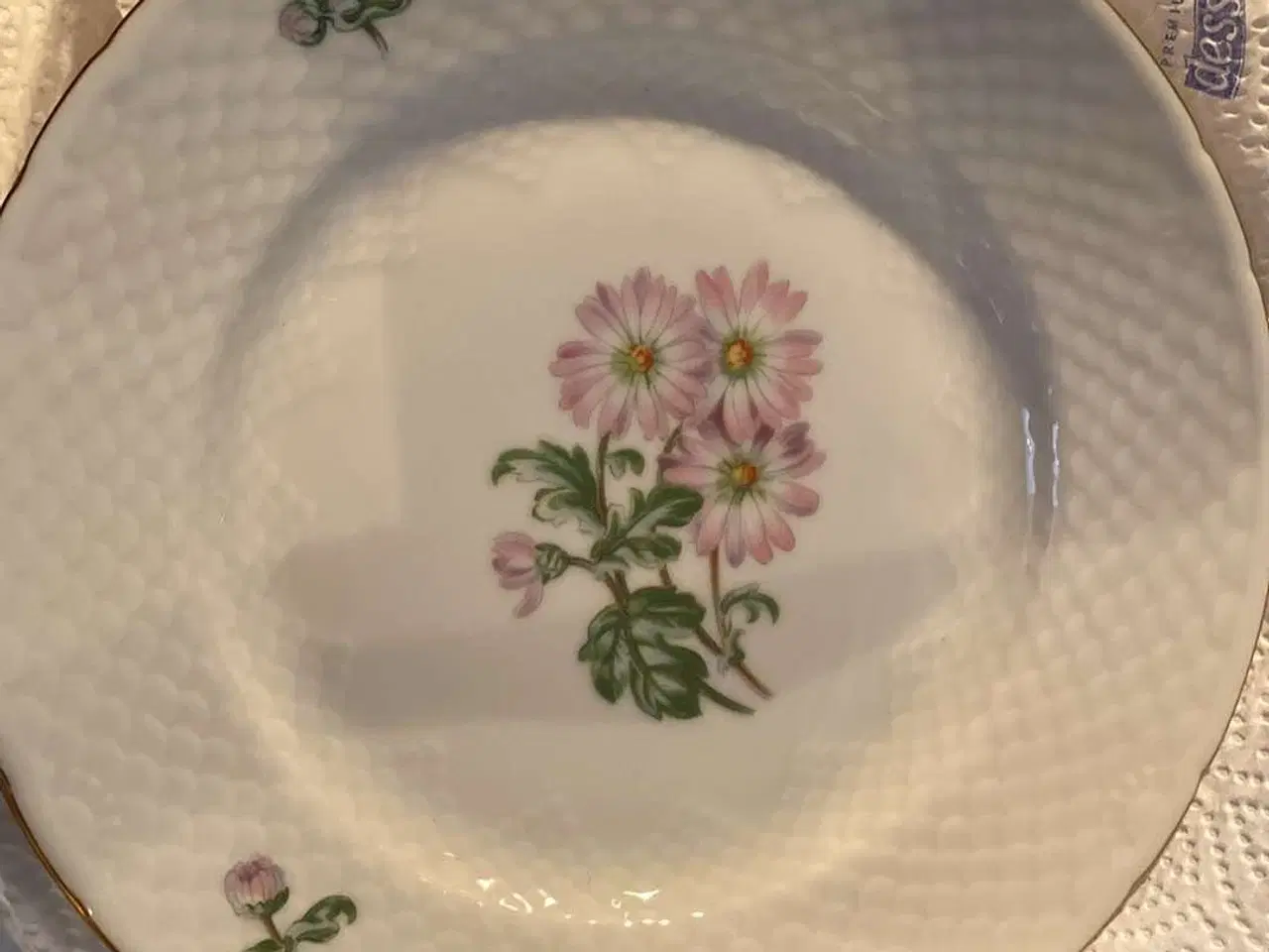 Billede 2 - Chrysanthemum Frokosttallerkner 