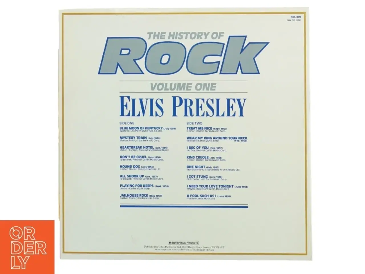 Billede 5 - Elvis Presley vinylplade (str. 31 x, 31 cm)