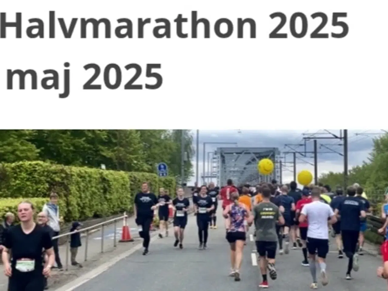 Billede 1 - Lillebælt halvmarathon startnummer 