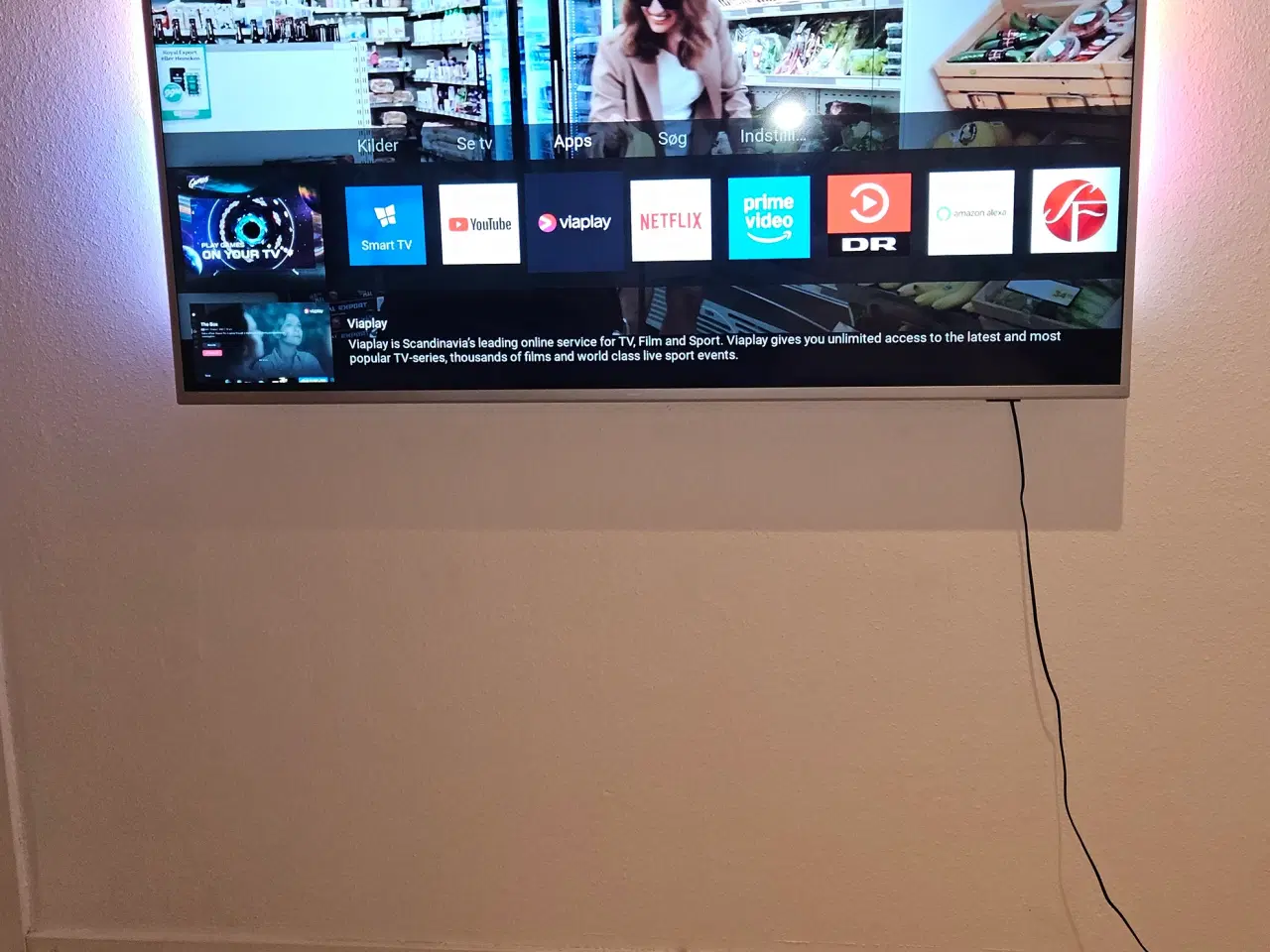 Billede 4 - 65" Philips 4K Ultra HD ambilight