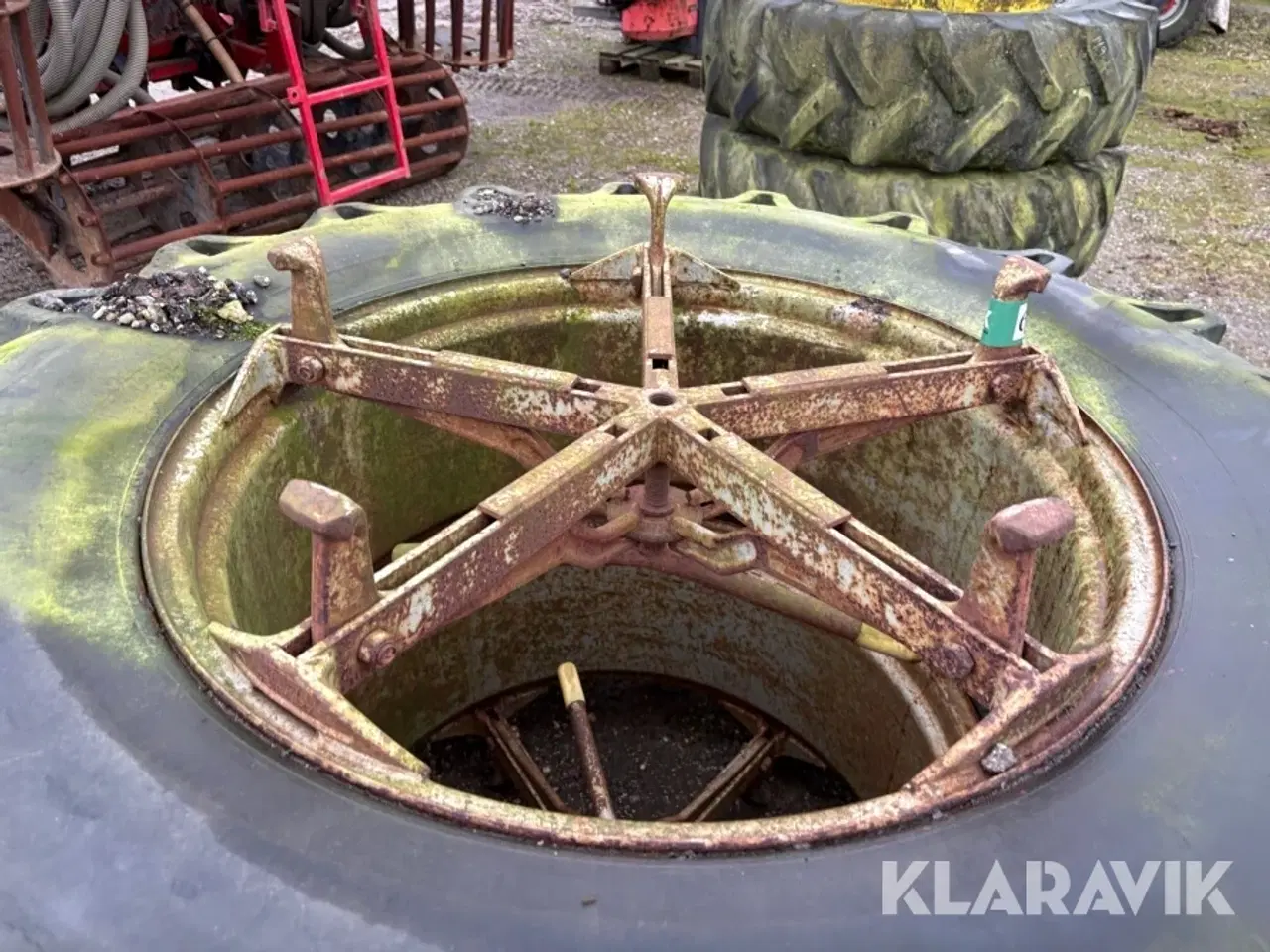 Billede 2 - Tvillingehjul Ukendt 15-34 2 styk