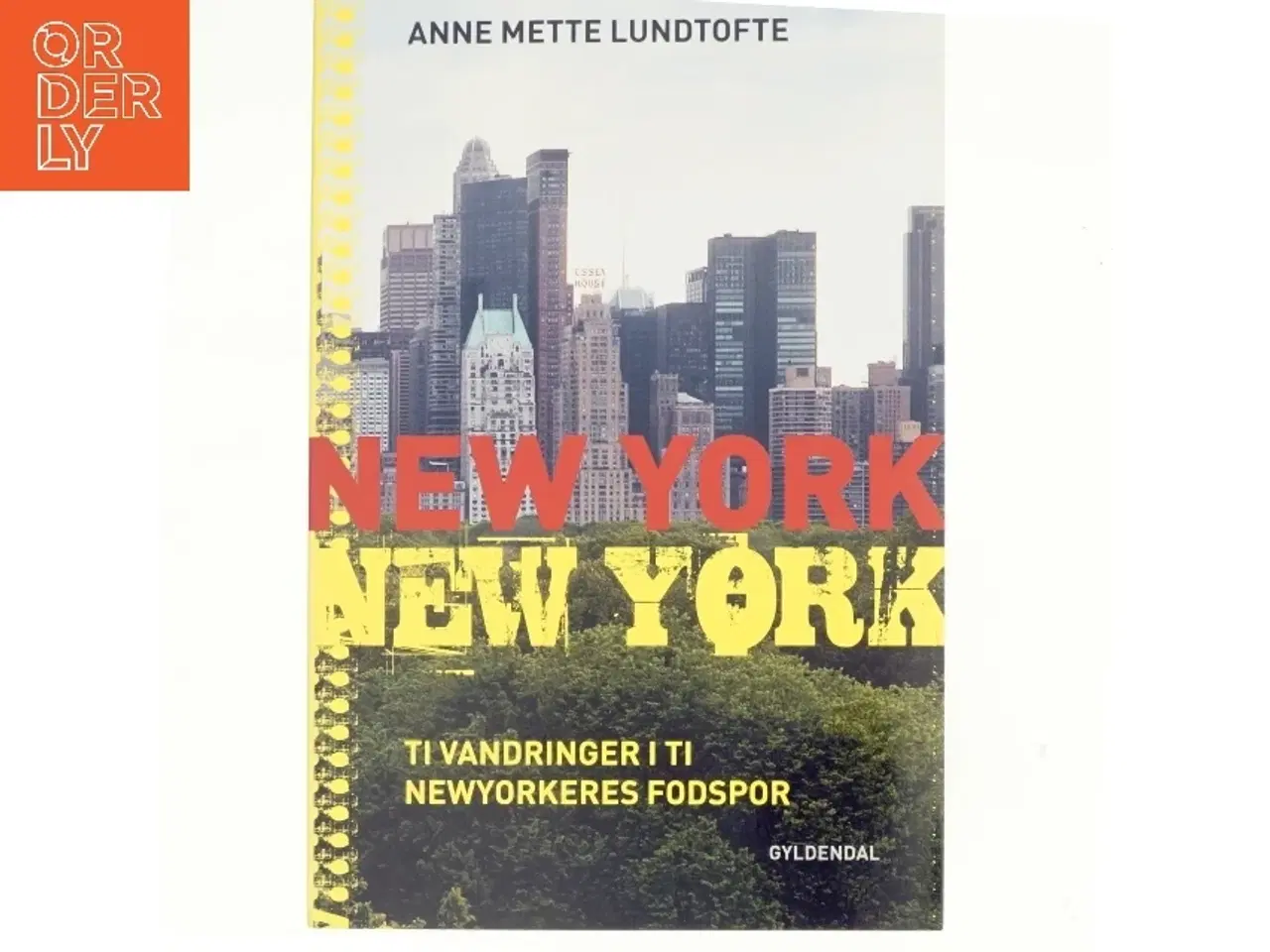Billede 1 - New York, New York : ti vandringer i newyorkernes fodspor af Anne Mette Lundtofte (Bog)