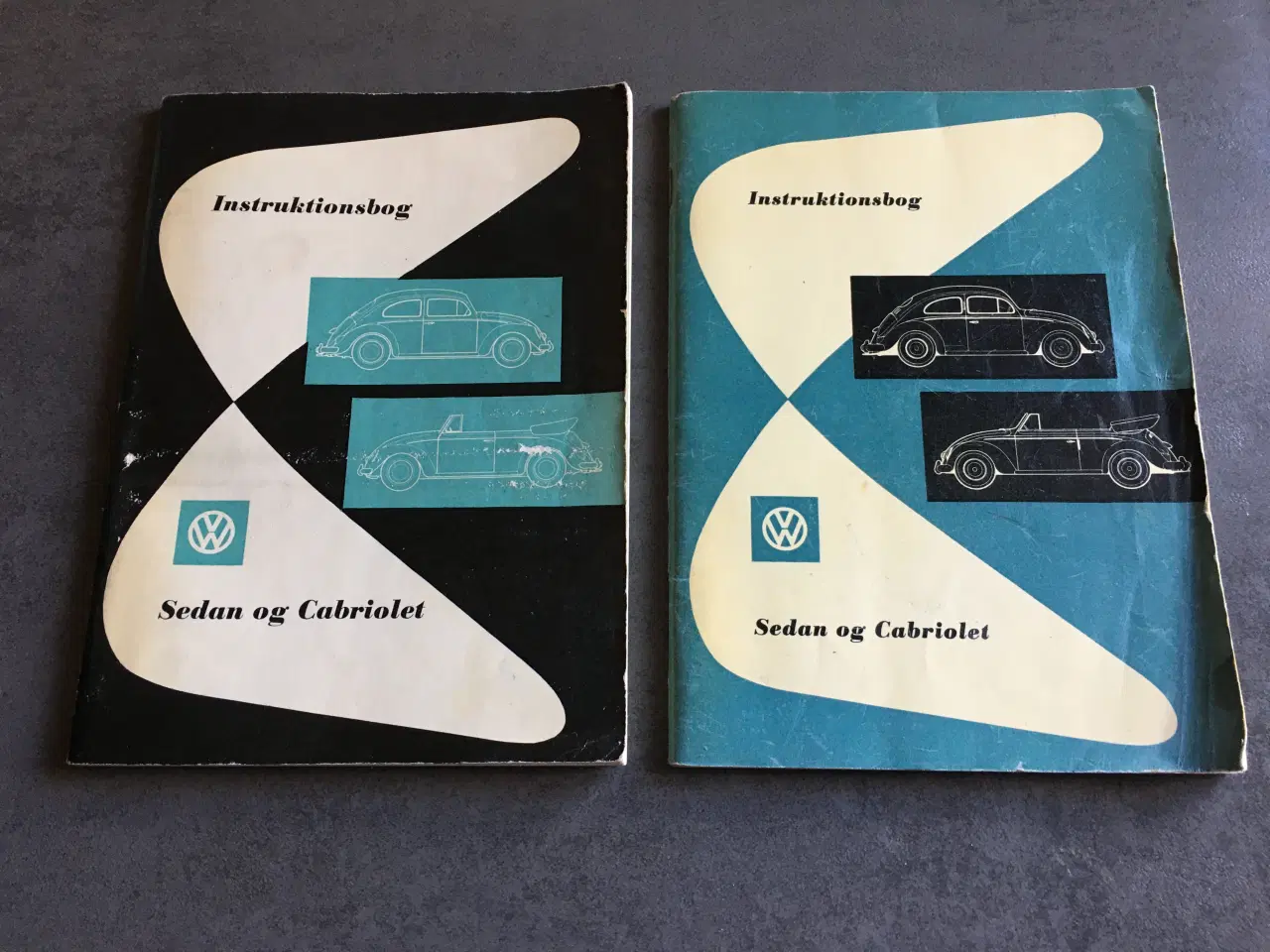 Billede 1 - Instruktionsbøger til VW sedan 1955 og 1960