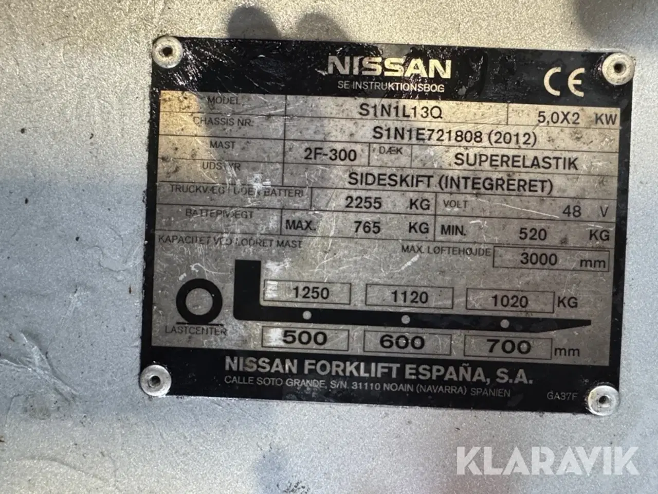 Billede 5 - Truck Nissan S1N1L13Q