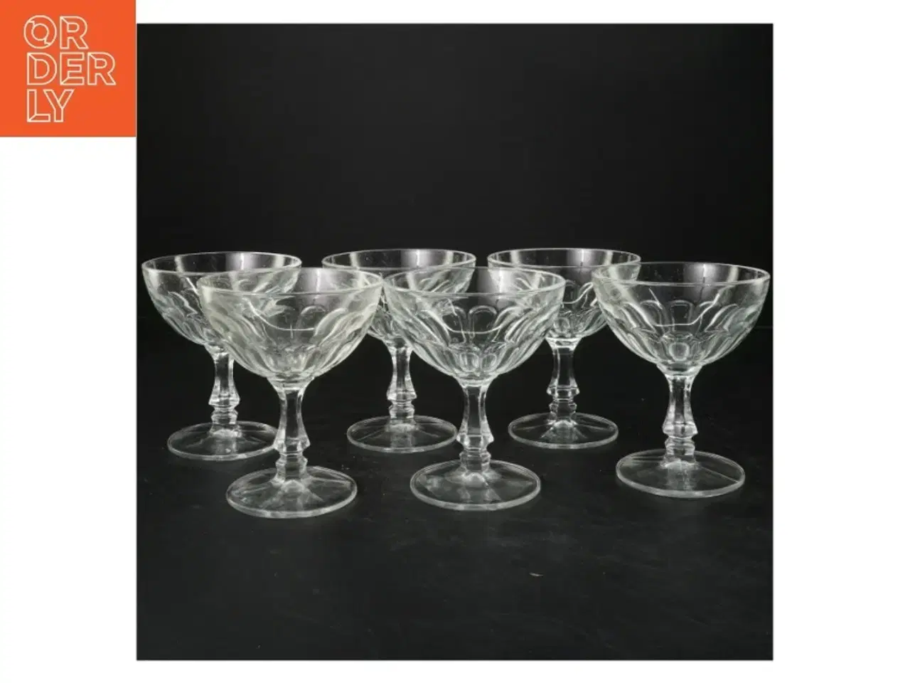 Billede 1 - Sæt af 6 cocktail/portionsglas (str. 12x10 cm)