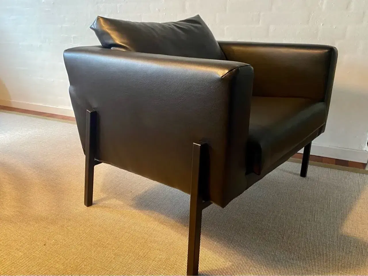 Billede 2 - IKEA KOARP stol i lækker tekstillæder