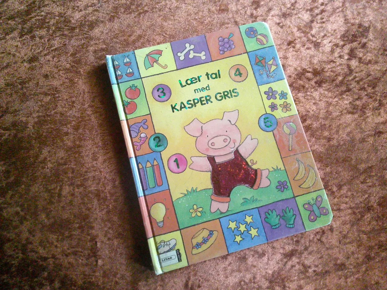 Billede 1 - Lær tal med Kasper gris, Caroline Davis