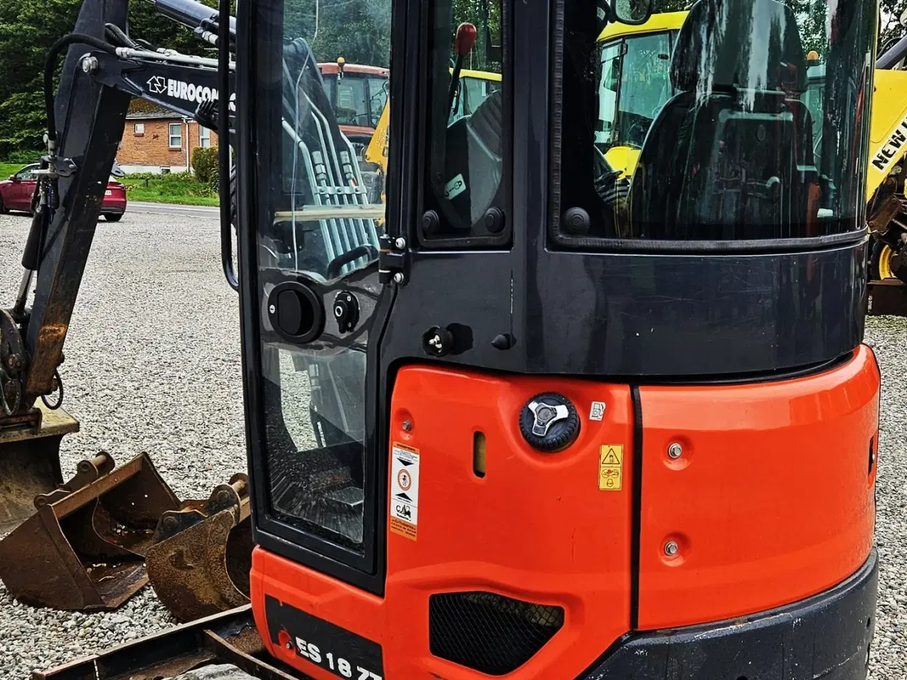 Billede 4 - Eurocomach ES 18 ZT / 3400 timer / tiltman skifte og skovlsæt