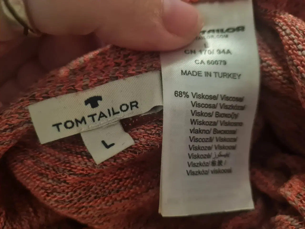 Billede 4 - Let trøje str L Tom Tailor 