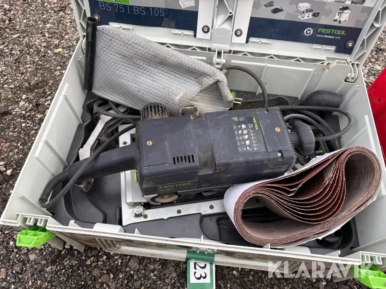 Billede 2 - Båndsliber Festool BS 105 E
