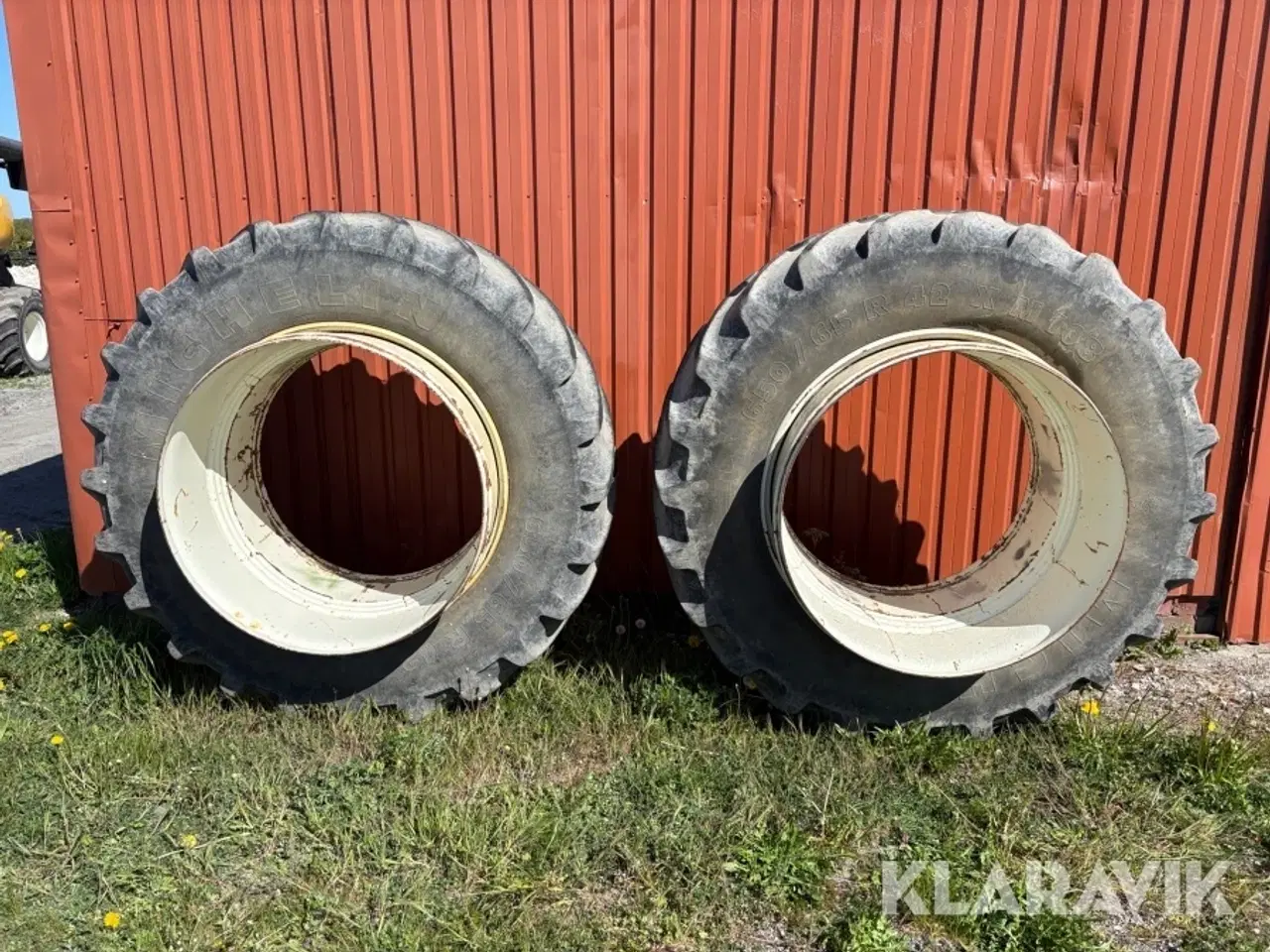 Billede 1 - Traktordæk Michelin Xm108