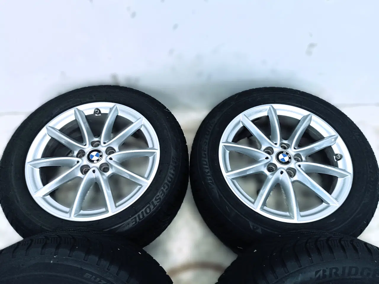Billede 4 - 5x112 17" ET52 nav 66,6ø BMW vintersæt inkl.TPMS