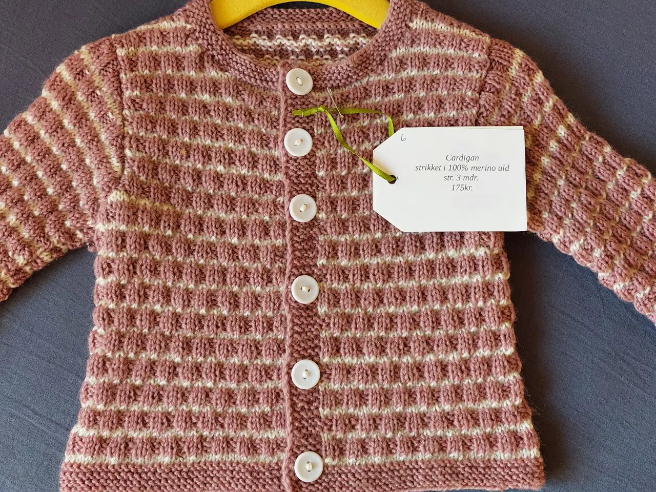 Billede 1 - Håndstrikket