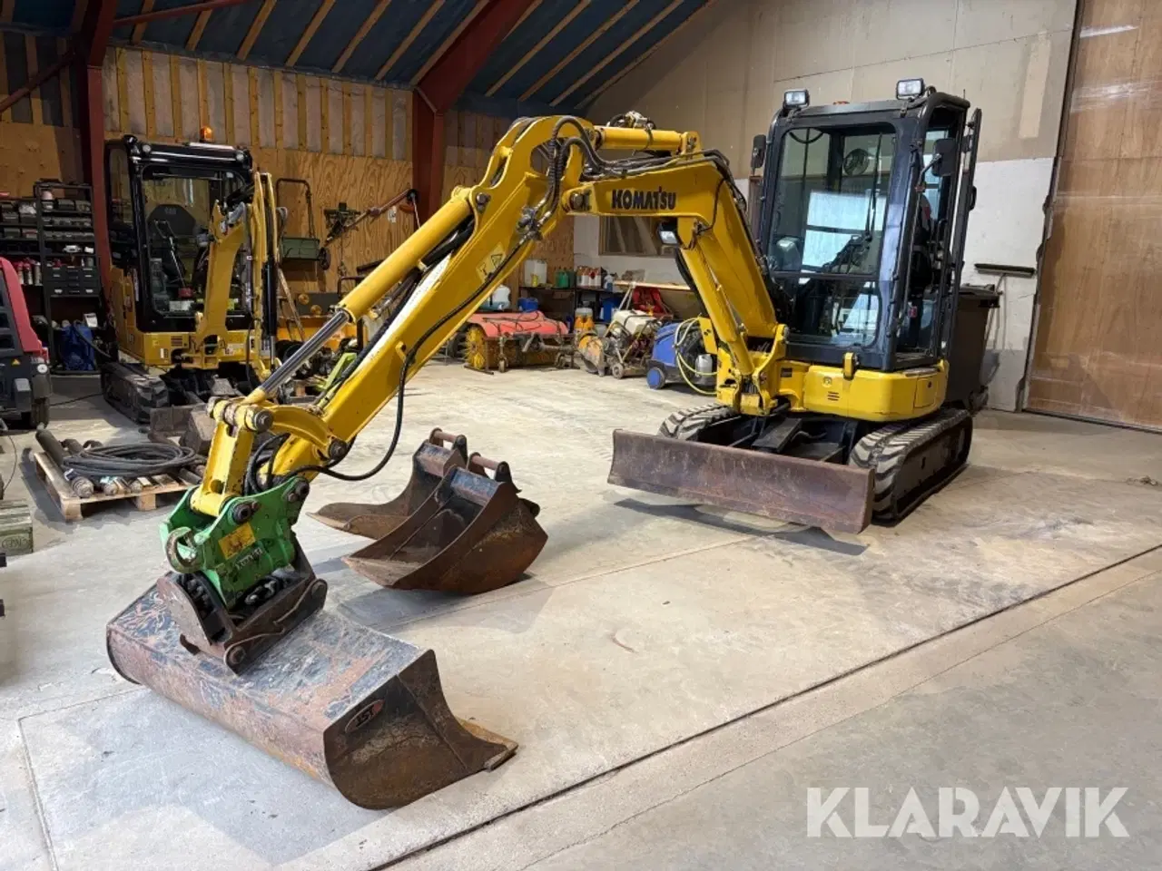Billede 1 - Gravemaskine Komatsu PC30MR-5