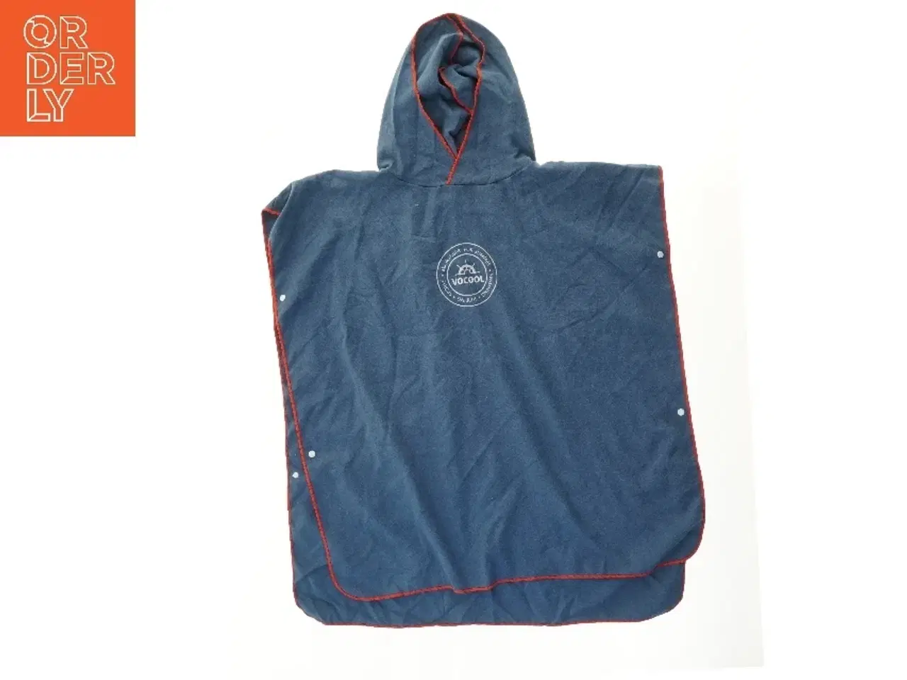 Billede 1 - Blød Hætteponcho til badning etc. fra Vocool (str. 64x70 cm)