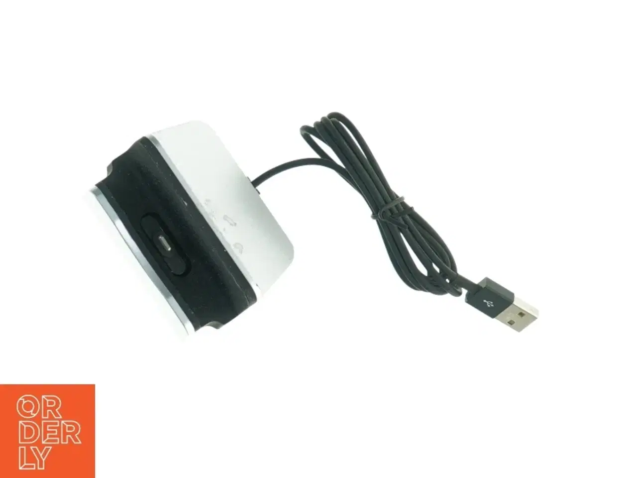 Billede 5 - Mobiloplader / stander til iPhone med USB-kabel (str. 7 x 5,5 cm)