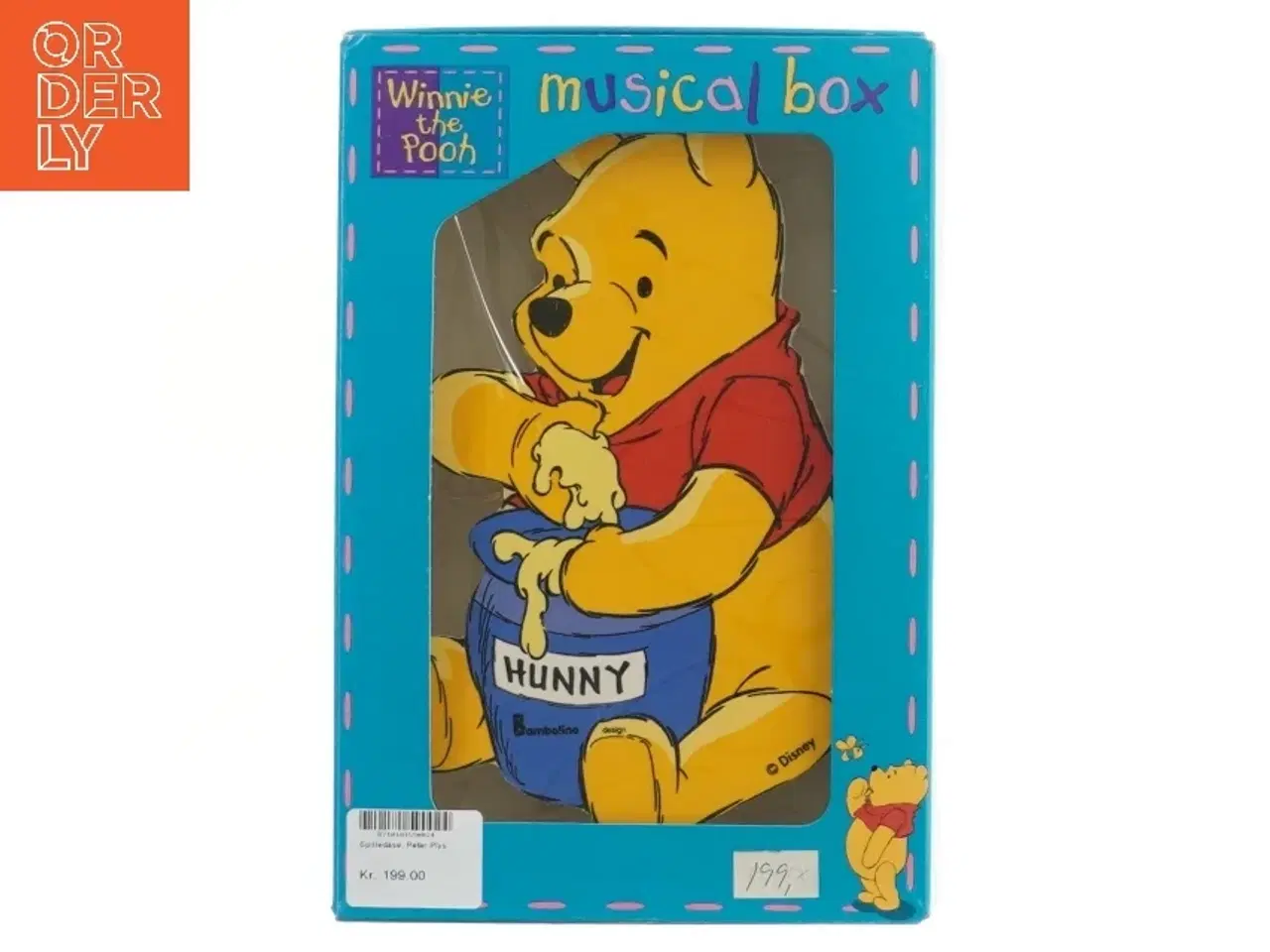 Billede 1 - Bambolino Disney Winnie the Pooh spilledåse fra Disney (str. 22,5x15,5 cm)