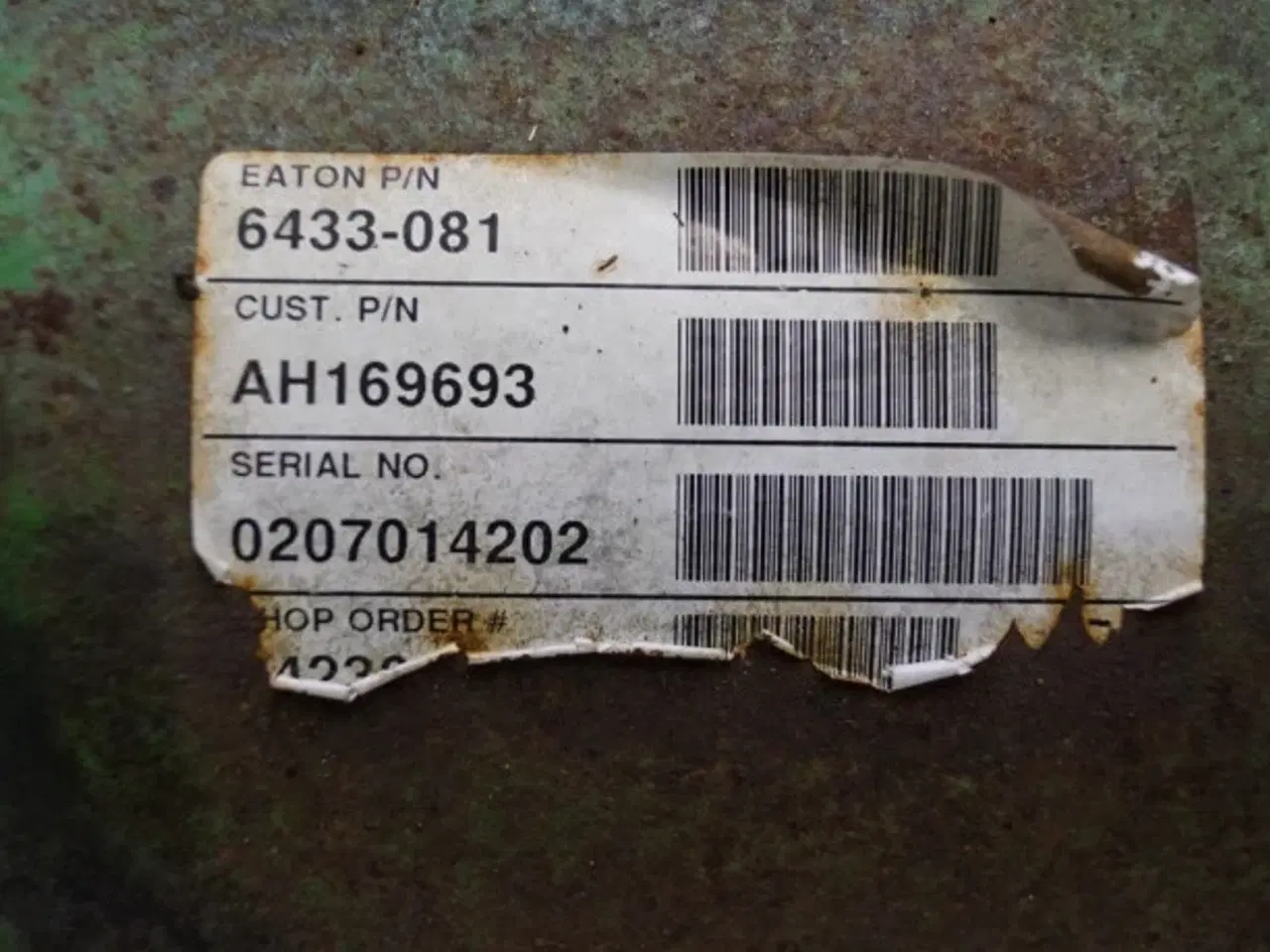 Billede 4 - John Deere 9780 Hydraulik Motor AH128541