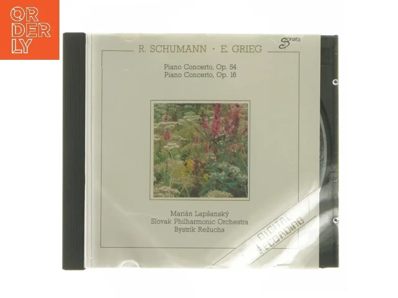 Billede 1 - CD med pianokoncerter af Schumann og Grieg