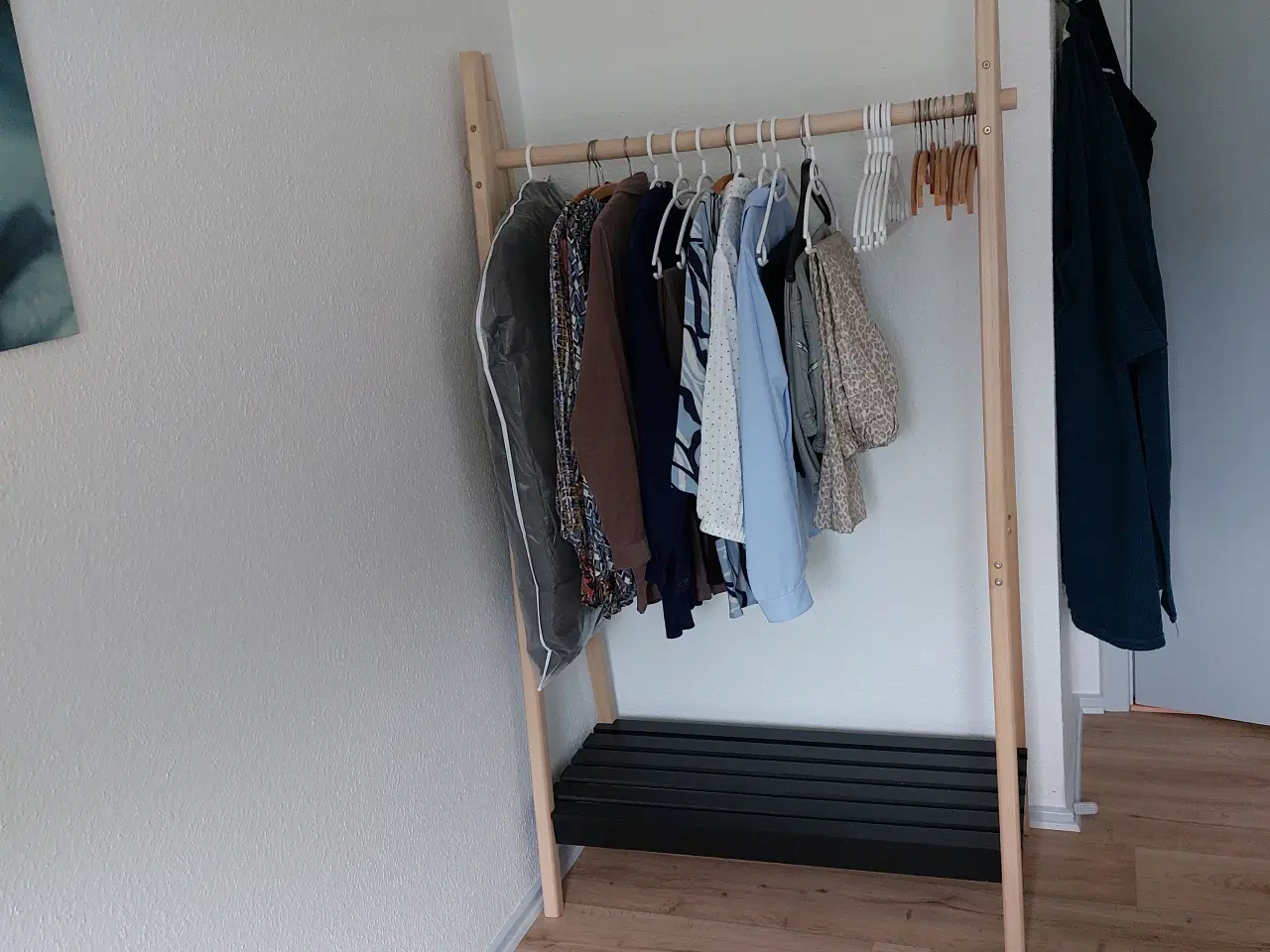 Billede 2 - Torino Tøjstativ, MDF/kejsertræ